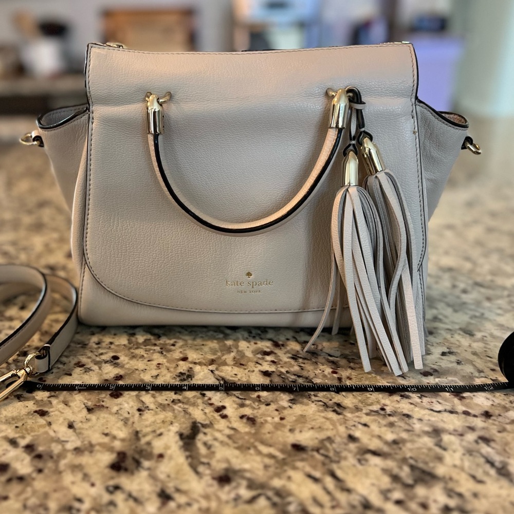 Kate Spade Cream Bag with detachable strap